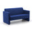 Siena 2 Seater Medium Back Sofa SOFT SEATING & RECEP Verco Dark Blue CSE40 