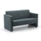 Siena 2 Seater Medium Back Sofa SOFT SEATING & RECEP Verco Green Grey CSE44 