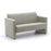 Siena 2 Seater Medium Back Sofa SOFT SEATING & RECEP Verco Khaki Green CSE45 