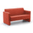 Siena 2 Seater Medium Back Sofa SOFT SEATING & RECEP Verco Orange CSE29 