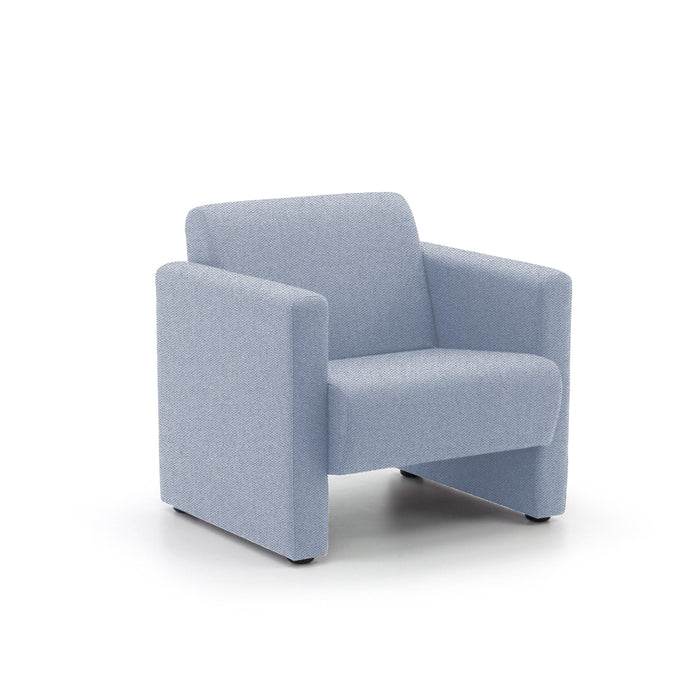 Siena Medium Back Armchair SOFT SEATING & RECEP Verco Blue Grey CSE39 