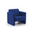 Siena Medium Back Armchair SOFT SEATING & RECEP Verco Dark Blue CSE40 