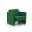 Siena Medium Back Armchair SOFT SEATING & RECEP Verco Dark Green CSE35 