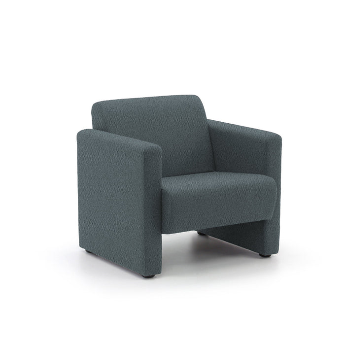 Siena Medium Back Armchair SOFT SEATING & RECEP Verco Green Grey CSE44 
