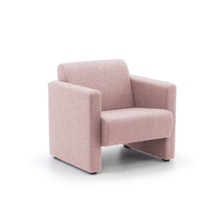 Siena Medium Back Armchair SOFT SEATING & RECEP Verco Light Pink CSE19 