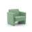 Siena Medium Back Armchair SOFT SEATING & RECEP Verco Mint Green CSE36 