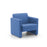 Siena Medium Back Armchair SOFT SEATING & RECEP Verco Pale Blue CSE08 