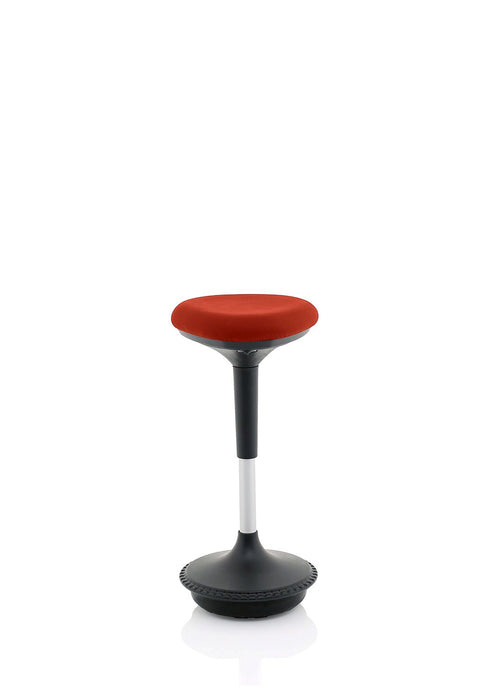 Sitall Deluxe Stool Posture Dynamic Office Solutions Bespoke Ginseng Chilli 