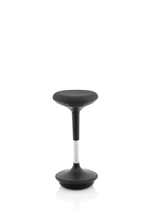 Sitall Deluxe Stool Posture Dynamic Office Solutions Black Fabric 