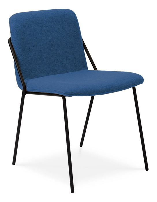 Sling Upholstered Casual meeting Chair meeting Workstories Dark Blue CSE40 