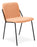 Sling Upholstered Casual meeting Chair meeting Workstories Pastel Orange CSE25 