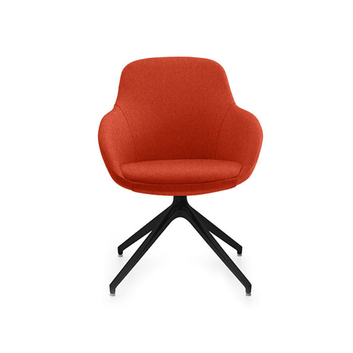 Snug Swivel Tub Chair SOFT SEATING & RECEP Verco Orange CSE29 