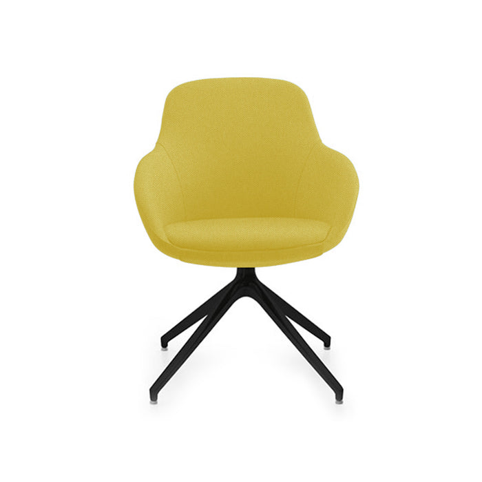 Snug Swivel Tub Chair SOFT SEATING & RECEP Verco Yellow CSE03 