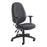 Sofia adjustable lumbar operators chair Seating Dams Charcoal 