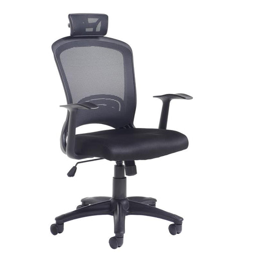 Solaris mesh back operator chair - black Seating Dams 