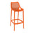Spring Bar Stool 75 Café Furniture zaptrading Orange 