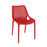 Spring Side Chair Café Furniture zaptrading Red 