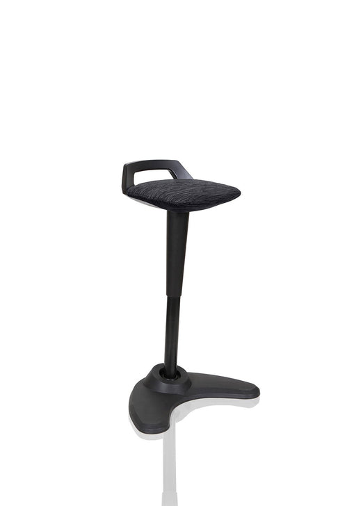 Spry Stool Task and Operator Dynamic Office Solutions Black Black Fabric 