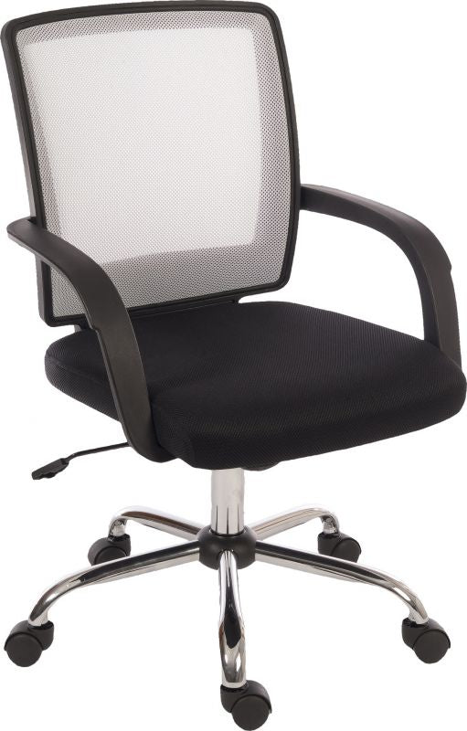 Star Mesh Office Chair Teknik White 