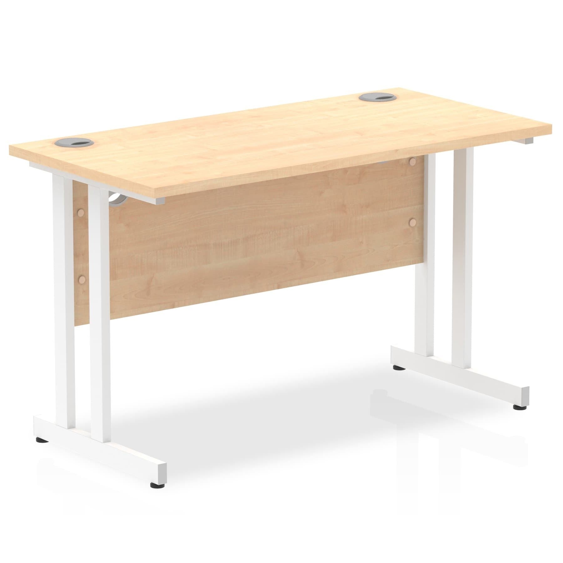 Start Next Day Delivery 600mm Deep Cantilever Office Desk WORKSTATIONS TC Group 
