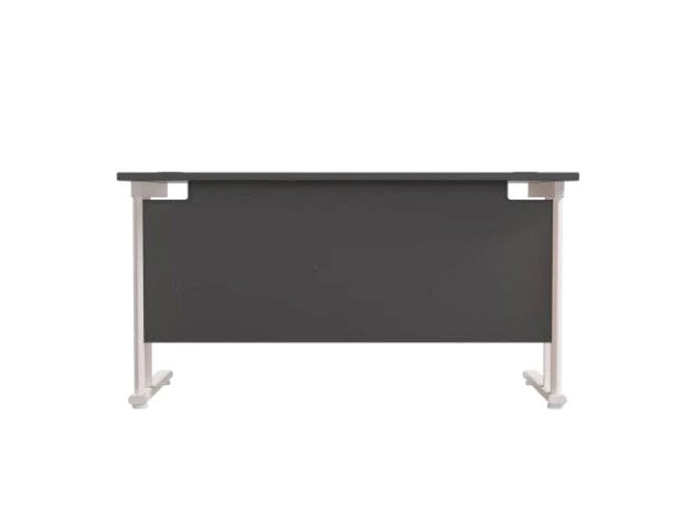 Start Next Day Delivery Black 600mm Deep Cantilever Office Desk Office Desk TC Group 