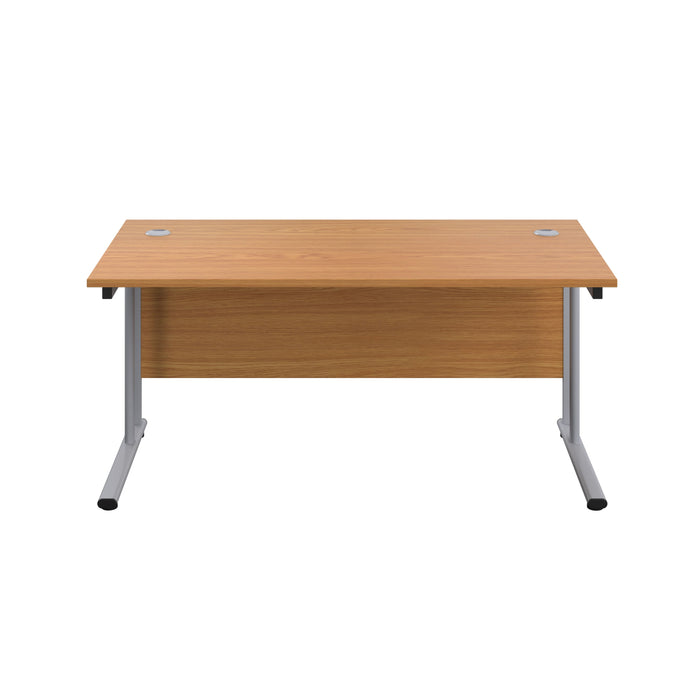 Start Next Day Delivery Oak Office Desk - 800 Deep WORKSTATIONS > desks > home office desks > next day delivery desks TC Group 