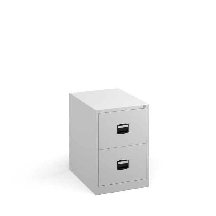 Steel 2 drawer contract filing cabinet 711mm high Steel Storage Dams 