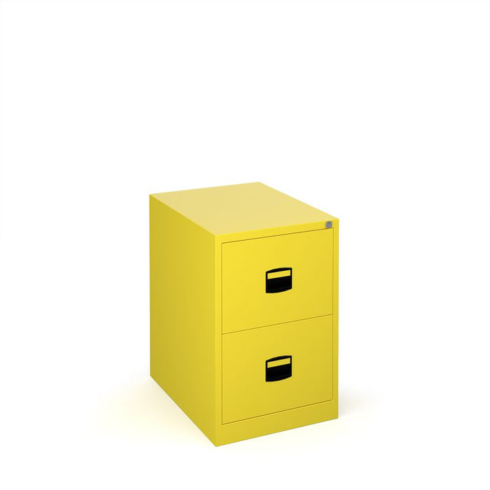 Steel 2 drawer contract filing cabinet 711mm high Steel Storage Dams 