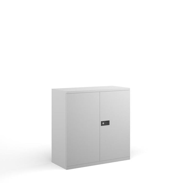 Steel contract cupboard with 1 shelf 1000mm high Steel Storage Dams 