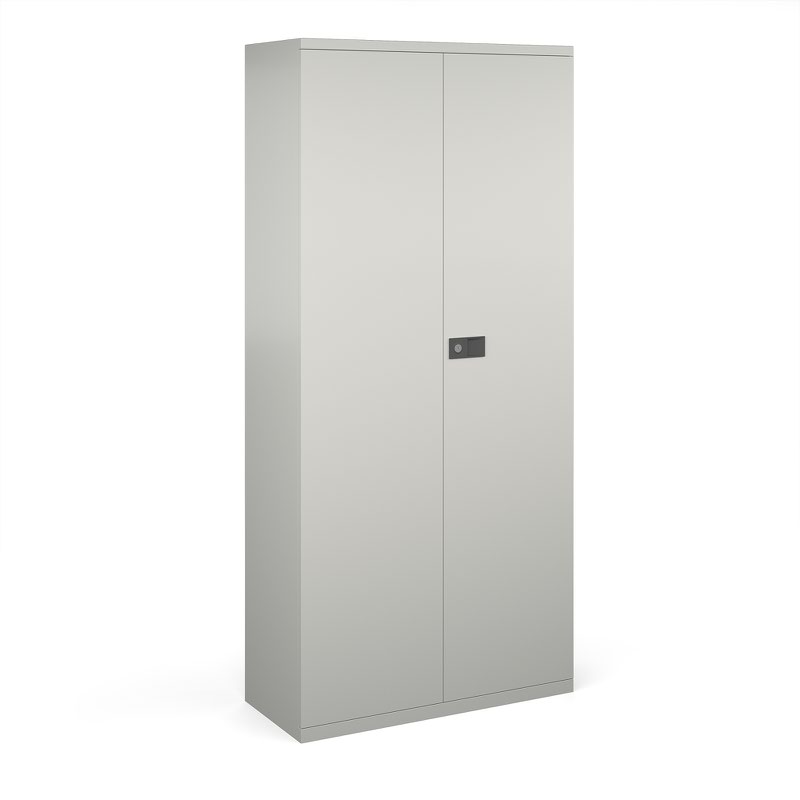 Steel contract cupboard with 4 shelves 1968mm high