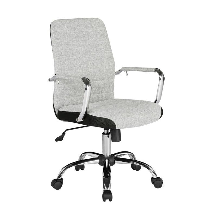 Tempo high back fabric operators chair with mesh trim - grey Seating Dams Grey 