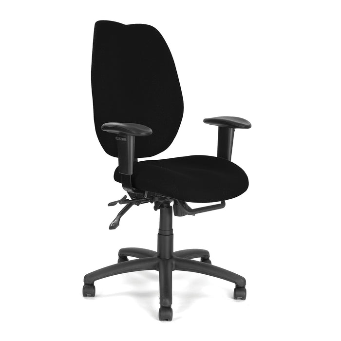 Thames Operator Desk Chair EXECUTIVE CHAIRS Nautilus Designs Black 