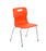Titan 4 Leg Chair - Age 11-14 4 Leg TC Group Orange 