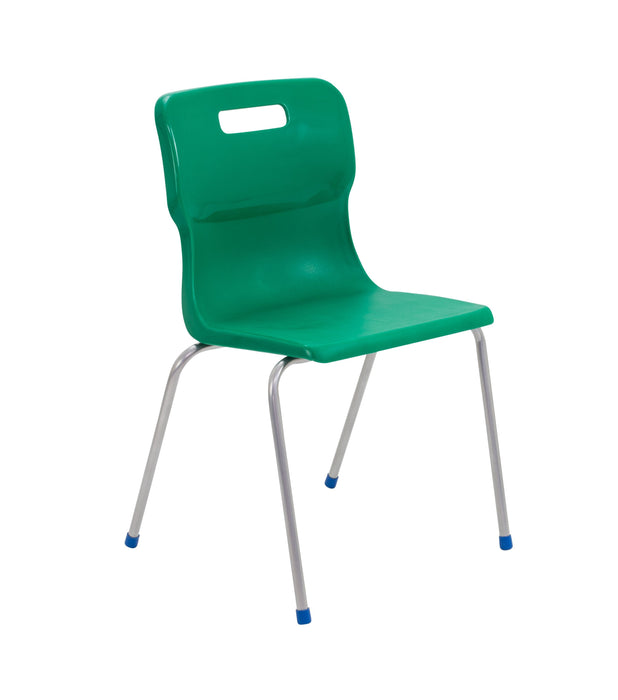 Titan 4 Leg Chair - Age 14+ 4 Leg TC Group Green 