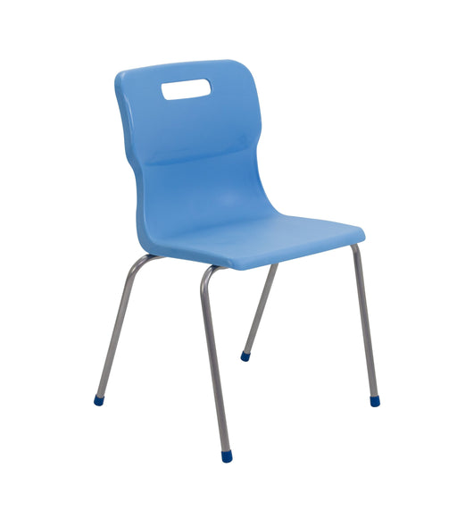 Titan 4 Leg Chair - Age 14+ 4 Leg TC Group Sky Blue 