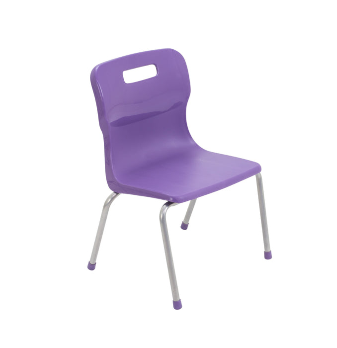 Titan 4 Leg Chair - Age 4-6 4 Leg TC Group Purple 