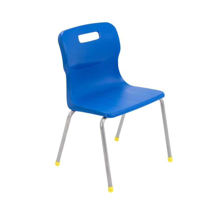 Titan 4 Leg Chair - Age 6-8 4 Leg TC Group Blue 