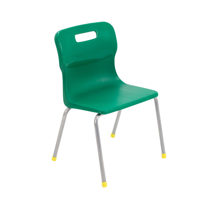 Titan 4 Leg Chair - Age 6-8 4 Leg TC Group Green 