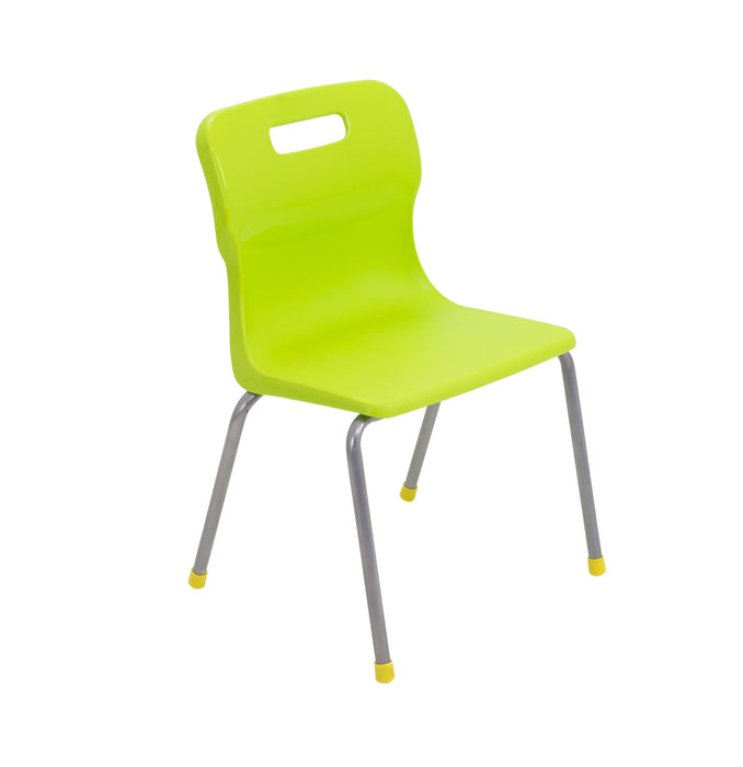 Titan 4 Leg Chair - Age 6-8 4 Leg TC Group Lime 