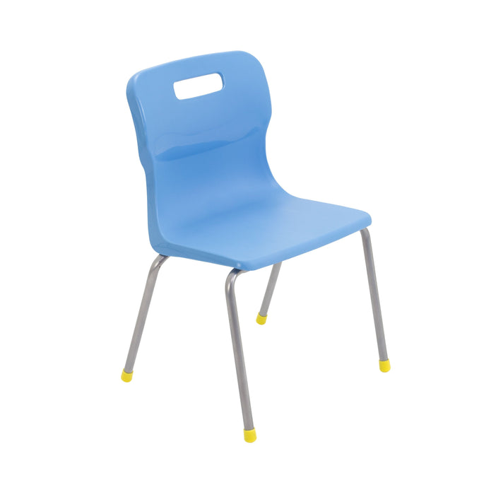 Titan 4 Leg Chair - Age 6-8 4 Leg TC Group Sky Blue 