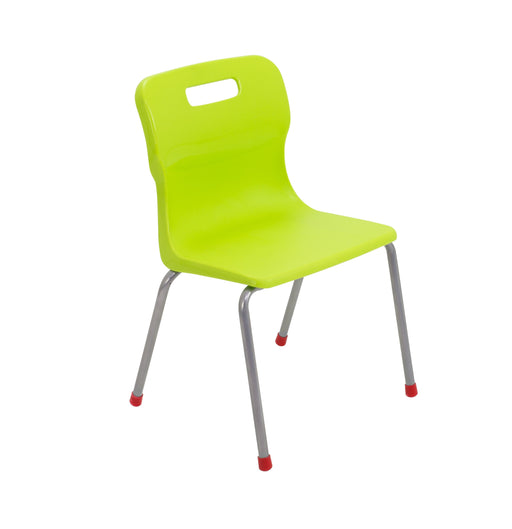 Titan 4 Leg Chair - Age 8-11 4 Leg TC Group Lime 