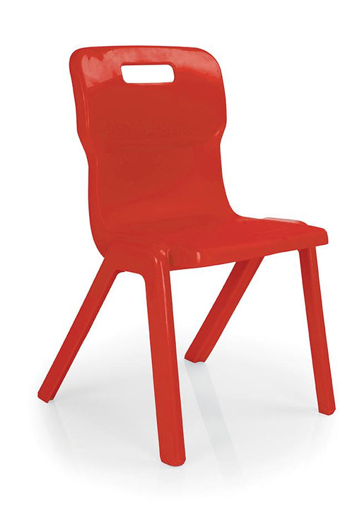 Titan One Piece Chair - Age 4-6 One Piece TC Group Red 