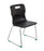 Titan Skid Base Chair - Age 11-14 Classroom Chair TC Group Black 