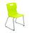 Titan Skid Base Chair - Age 11-14 Classroom Chair TC Group Lime 