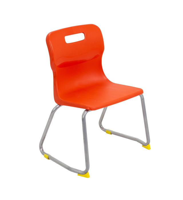Titan Skid Base Chair - Age 6-8 Skid TC Group Orange 