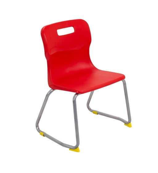 Titan Skid Base Chair - Age 6-8 Skid TC Group Red 