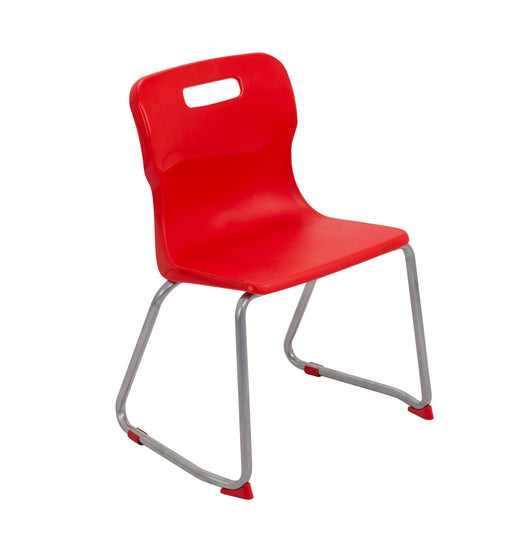 Titan Skid Base Chair - Age 8-11 Skid TC Group Red 