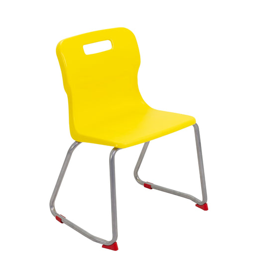 Titan Skid Base Chair - Age 8-11 Skid TC Group Yellow 