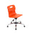 Titan Swivel Junior Chair Swivel TC Group Orange Glides 