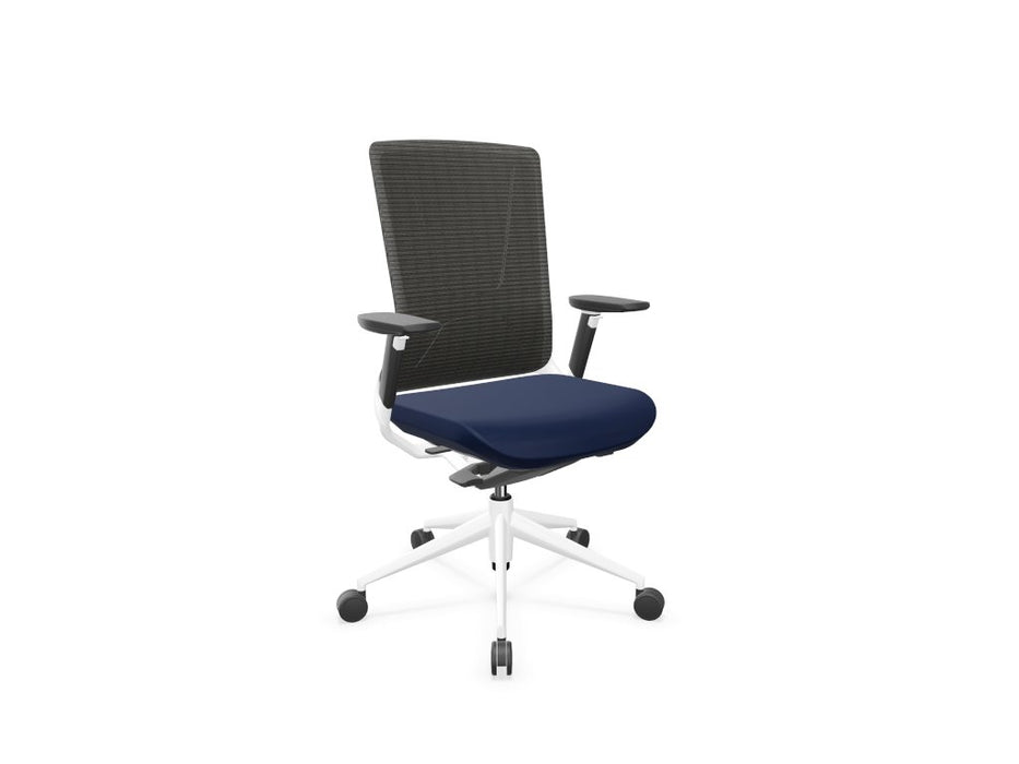 TNK 500 Mesh Back Task Chair Task Chair Actiu Blue White 